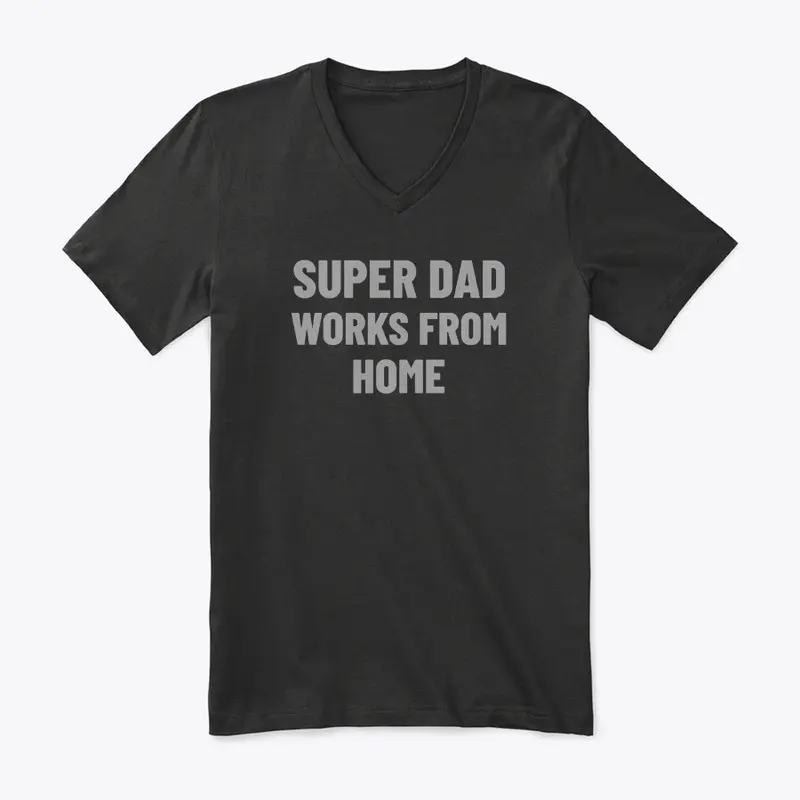 Super Dad Works from Home Funny Remote