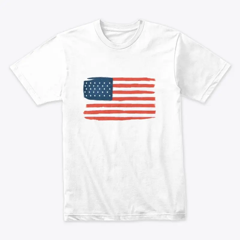 USA Vintage US Flag America 4th of July