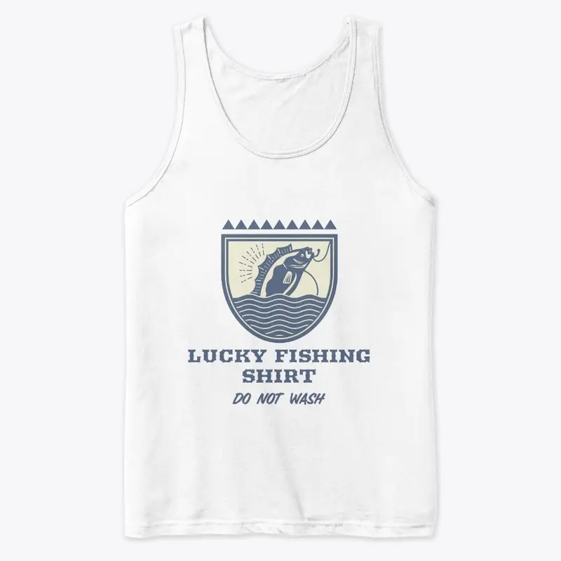 Vintage Lucky Fishing Shirt Do Not Wash 