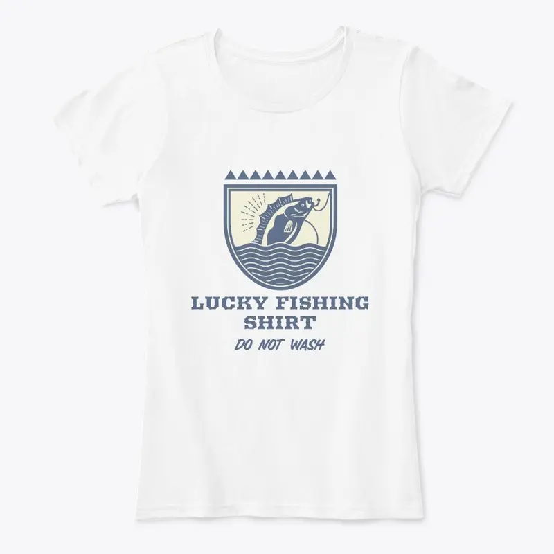 Vintage Lucky Fishing Shirt Do Not Wash 